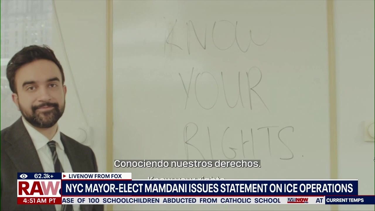 Mamdani releases 'Know Your Rights When Dealing with ICE' video