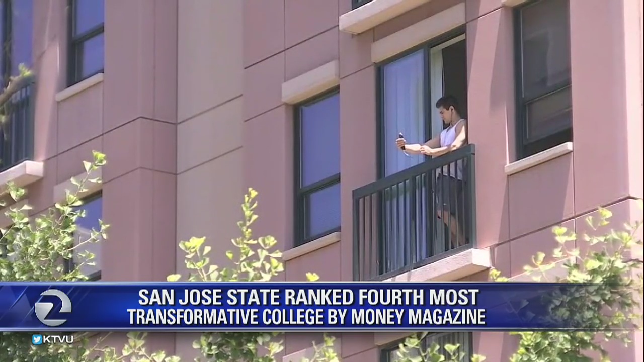 Money magazine ranks SJSU 4th 'Most Transformative' college
