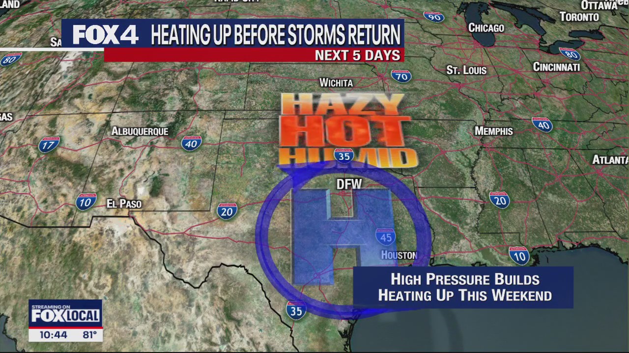 Dallas weather: May 18 overnight forecast