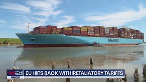 China and European Union place retaliatory tariffs on the US