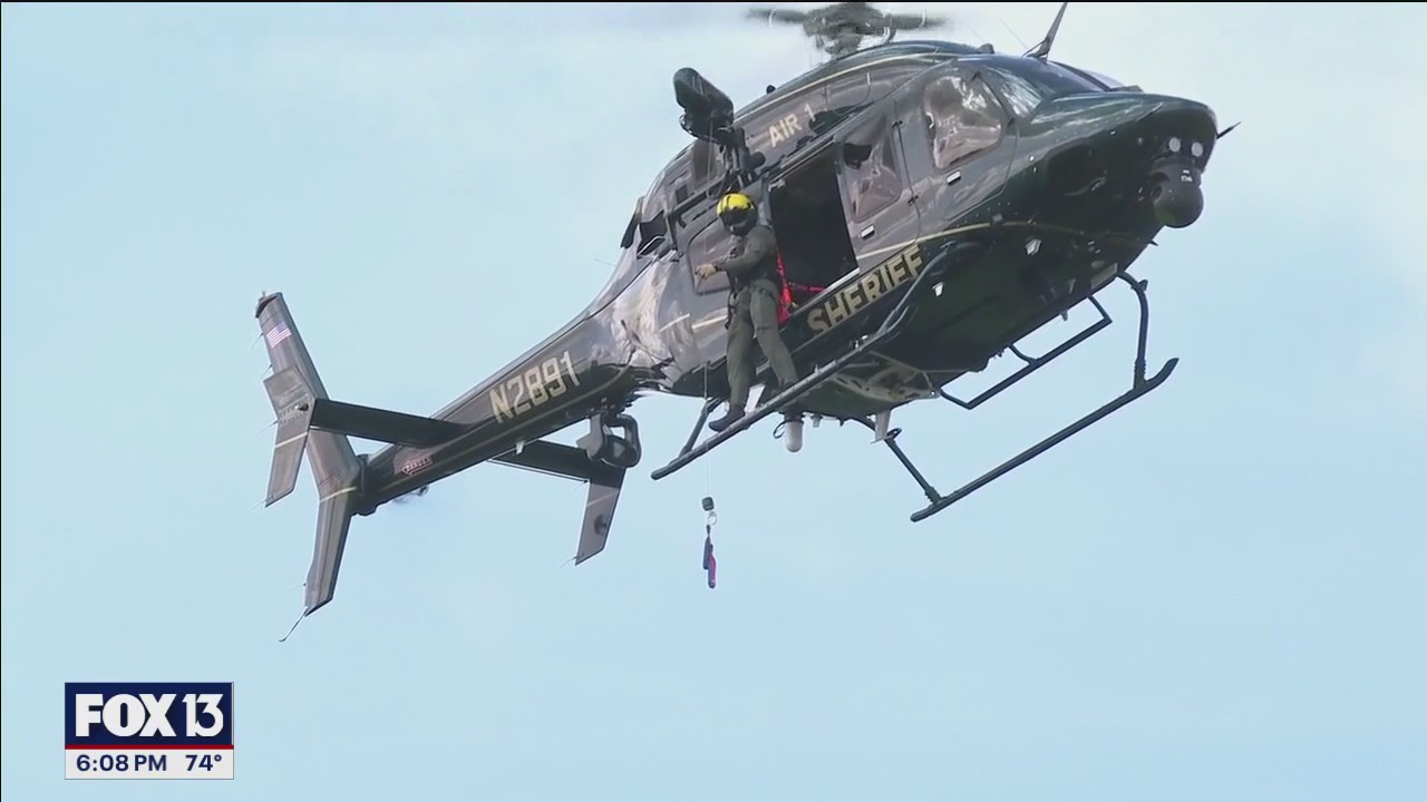 Sarasota County Sheriff's Office unveils new helicopter | FOX 13 Tampa Bay