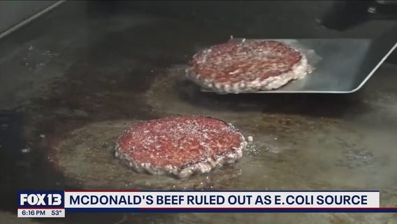 McDonald's beef ruled out as E. coli source