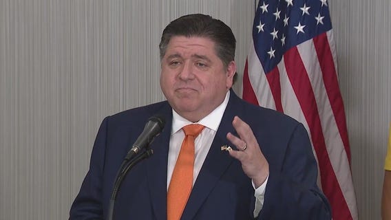 Pritzker is asked about running for president in 2024