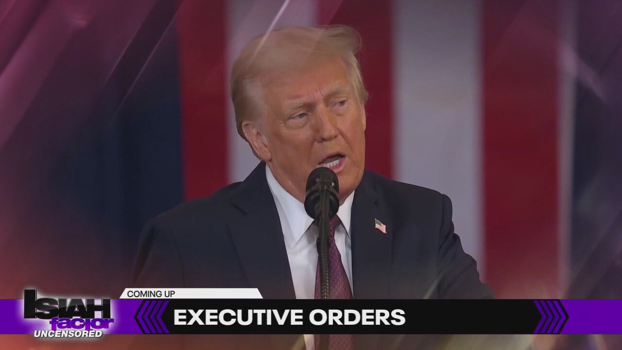 President Trump signs flurry of executive orders
