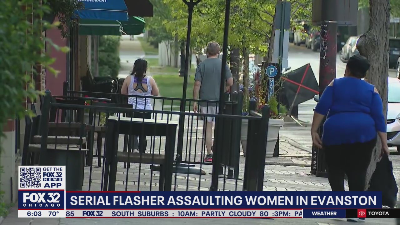 Evanston police searching for man who exposed himself several times to women out walking