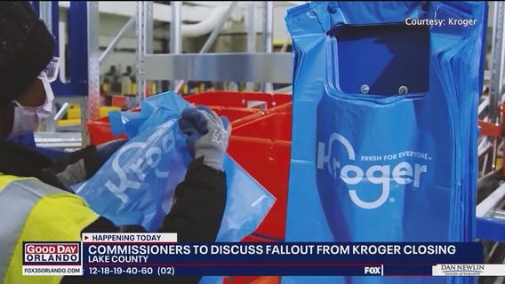 Lake County commissioners to discuss fallout from Kroger closure
