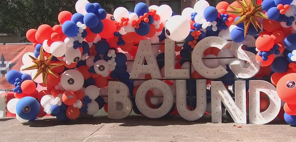 Celebrations for Houston Astros continue as they head to ALCS for fifth year in a row!