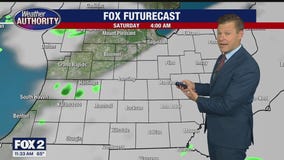 A slightly milder and windy Friday