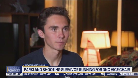 Parkland shooting survivor running for DNC vice chair
