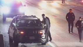 Driver arrested on suspicion of DUI after 2 officers injured