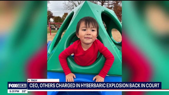 No charging decision for suspects charged in hyperbaric chamber fire that killed boy