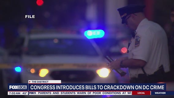 Congress introduces bills to crack down on DC crime