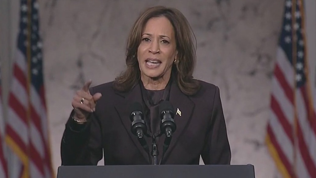 Kamala Harris concedes to Donald Trump [FULL SPEECH]