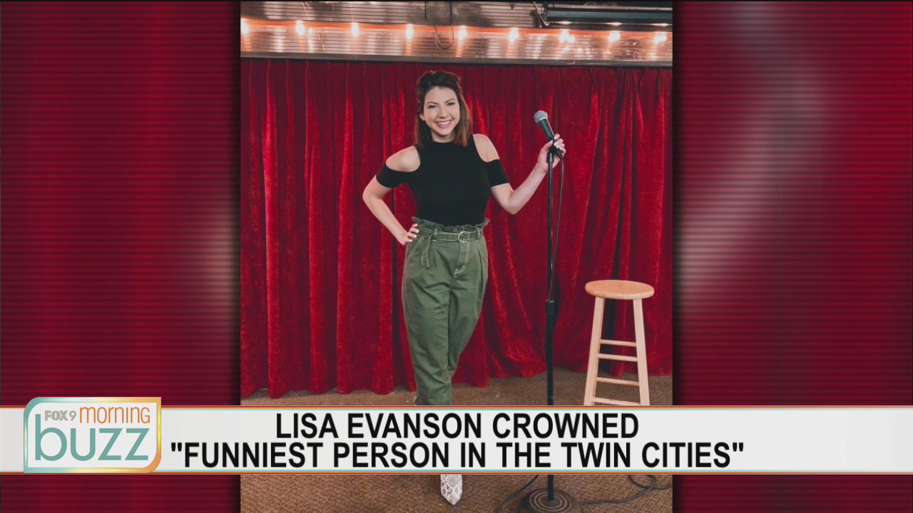 Comedian Lisa Evanson chats with the Buzz after being named "Funniest Person in the Twin Cities"