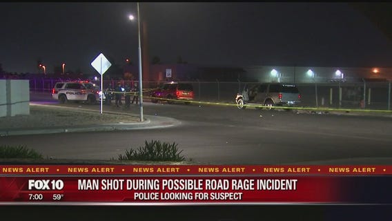 Glendale Police: Man shot after possible road rage incident