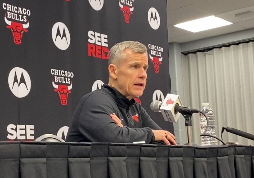 Bulls head coach Billy Donovan's press conference after the Knicks hold off the Bulls