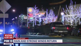 Rain, strong winds return to western Washington