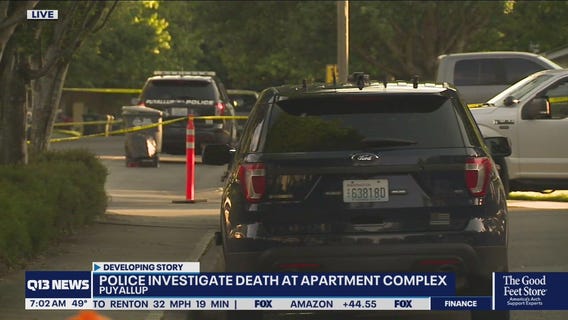 Police investigate death at Puyallup apartment complex