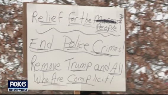 Groups march to Senator Johnson’s office with demands after Capitol riot