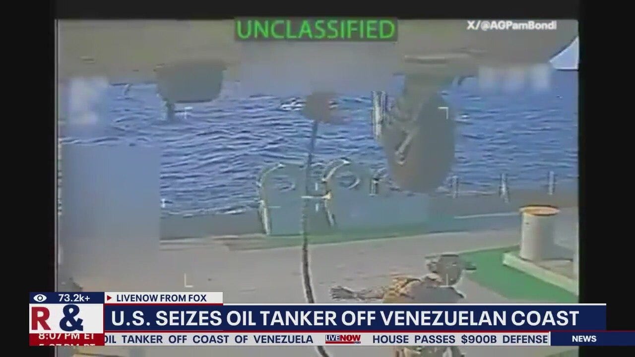 Tanker used to transport sanctioned oil, FBI says