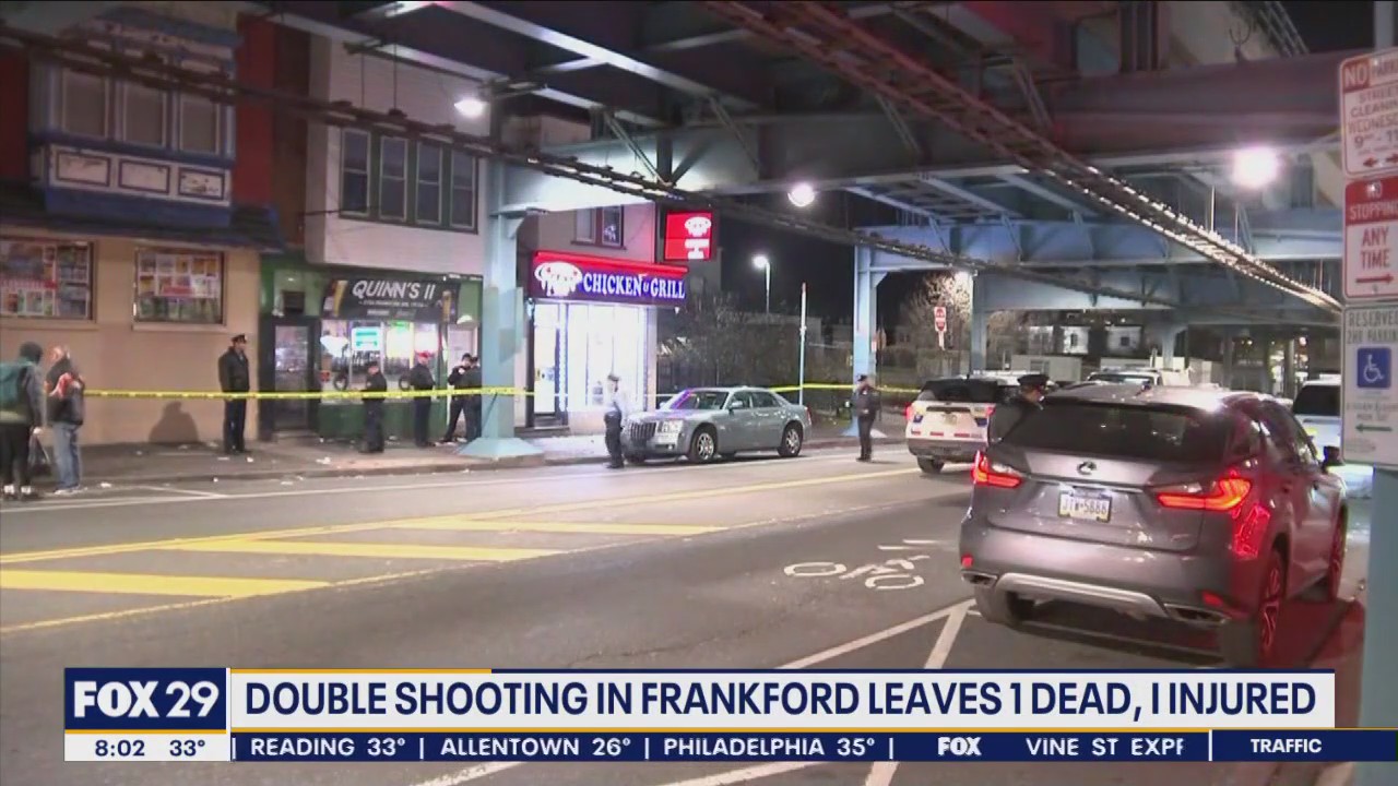 Double shooting in Frankford leaves 1 dead, 1 injured | FOX 29 Philadelphia