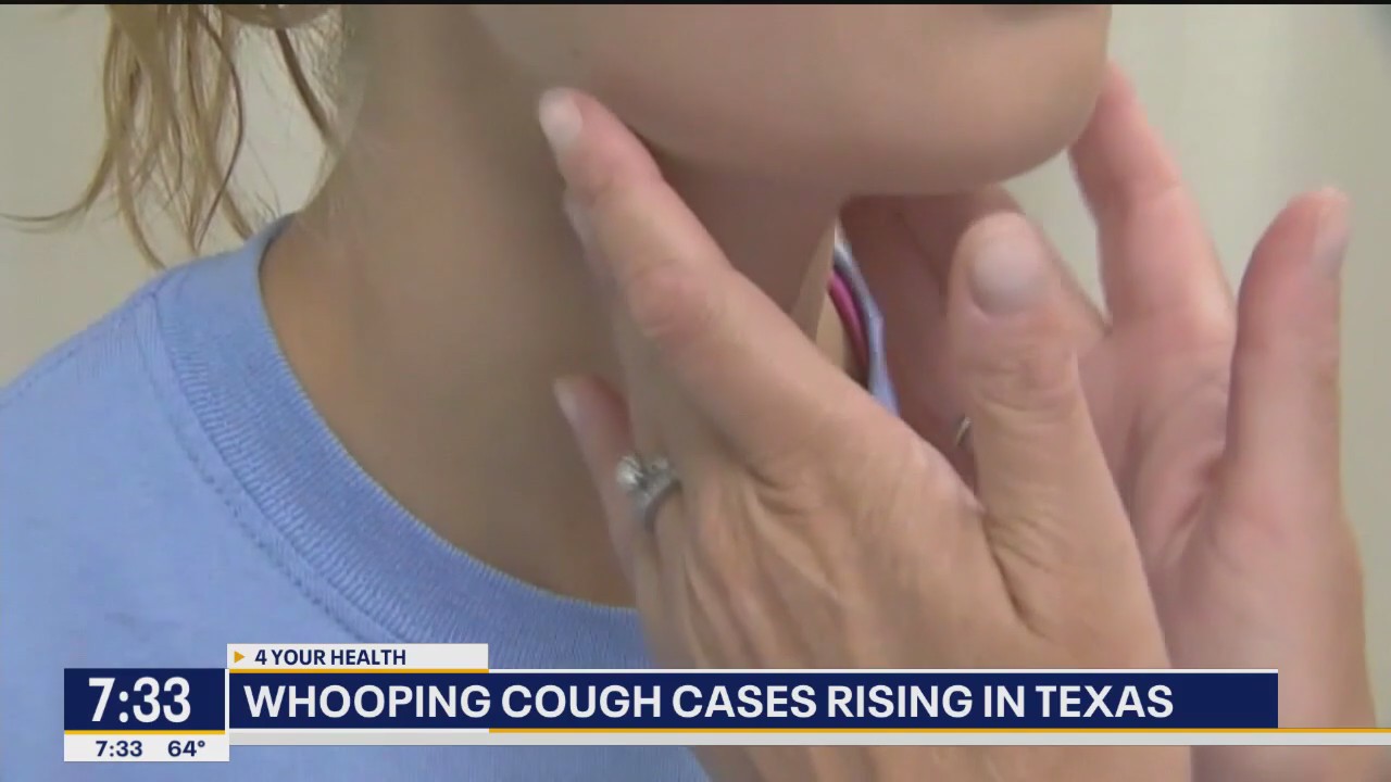 Cases of 'whooping cough' on the rise in Texas