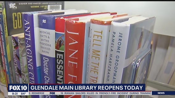 Glendale main library reopens amid COVID-19