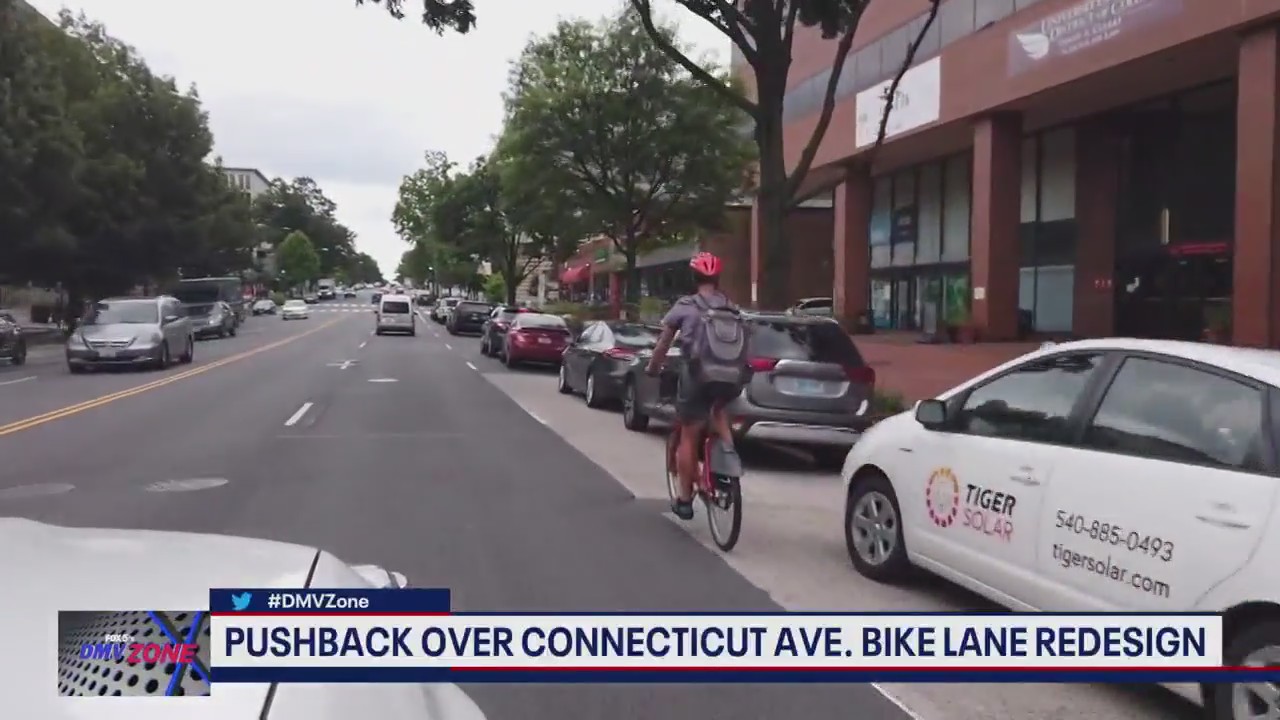 Pushback over Connecticut Avenue bike lane redesign