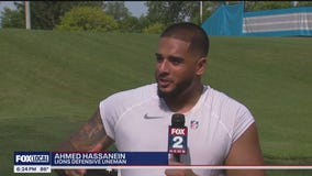 Lions rookie Ahmed Hassanein ready to prove himself at defensive end