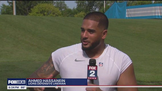 Lions rookie Ahmed Hassanein ready to prove himself at defensive end