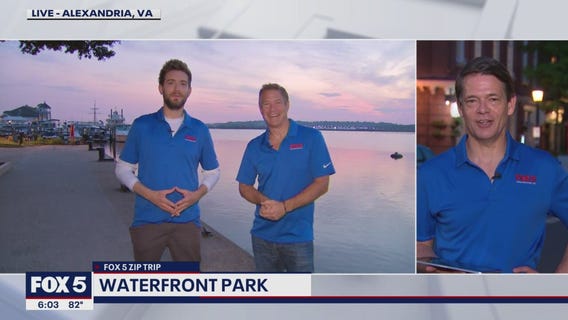 FOX 5 Zip Trip Alexandria: Sunrise from Alexandria
