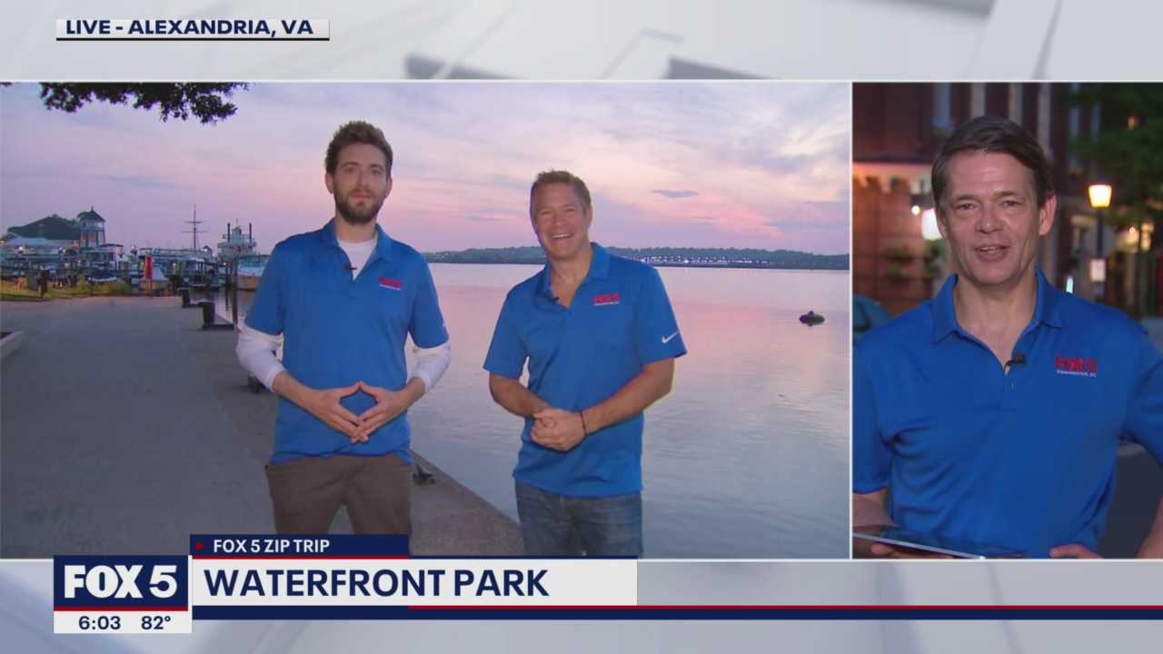 FOX 5 Zip Trip Alexandria: Sunrise from Alexandria