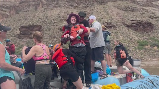 Rafting down the Grand Canyon shows stories of strength