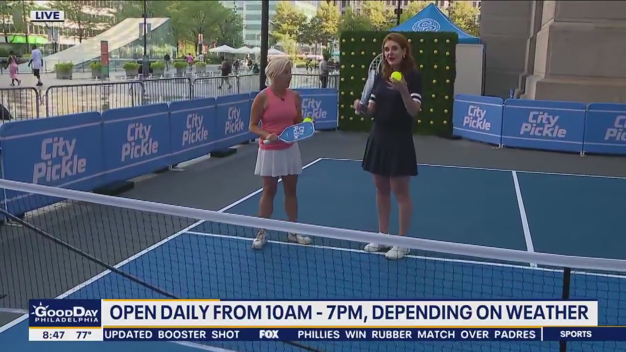 How to play pickleball in Center City