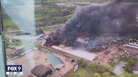 Wadena firefighters faced tornado warning during massive fire