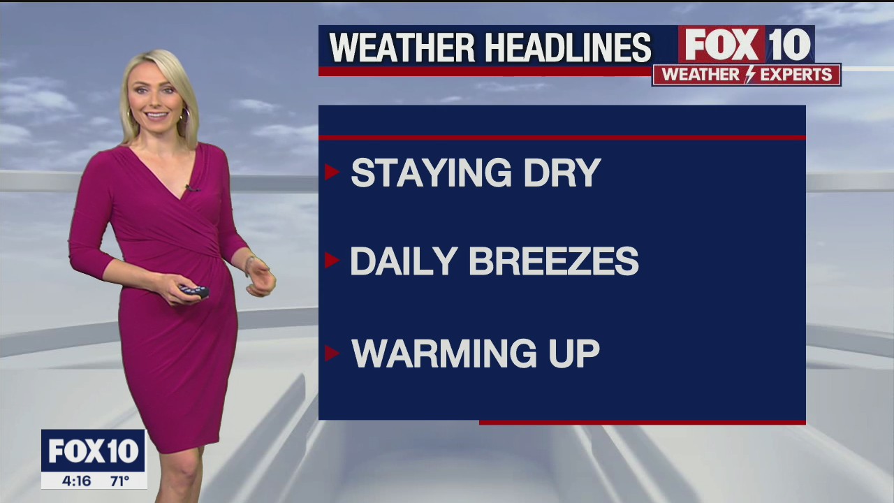 4PM Weather Forecast - 2/7/2022