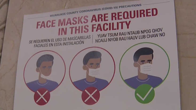 Wisconsin rise in COVID cases, new calls for increased precautions