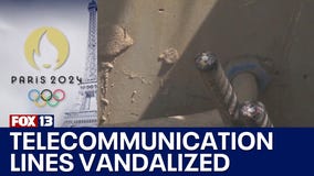 Telecommunications lines vandalized France Olympics