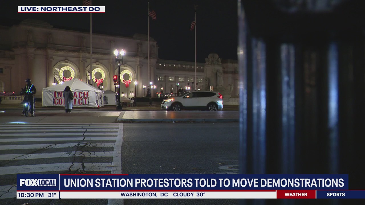 Union Station Riots US Park Police says protestors must move away from Union Station ...