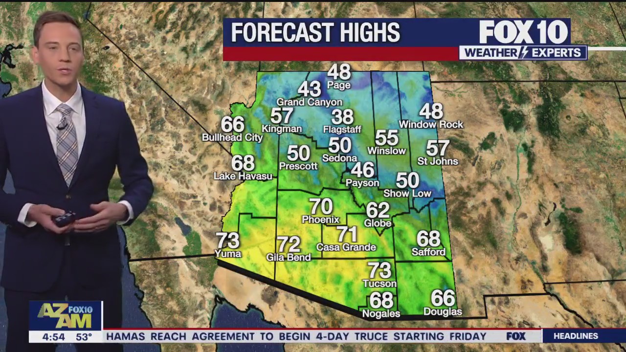 Weekend Weather Forecast: 11/24/23 - 11/25/23