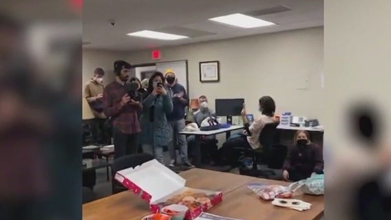 Protesters fill Rep. Sean Casten's office, forcing closure of office building