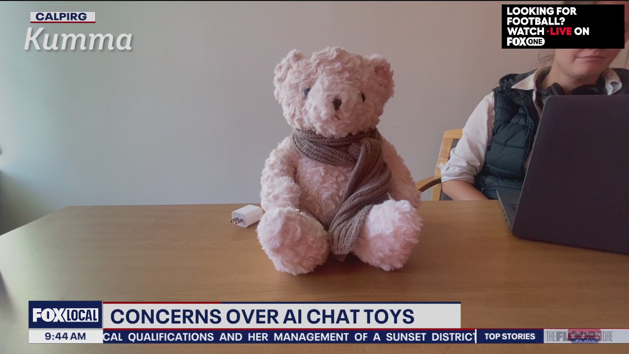 Researchers with a California consumer watchdog group are warning parents about the risks posed by a growing number of AI-powered toys hitting the market ahead of the holidays.