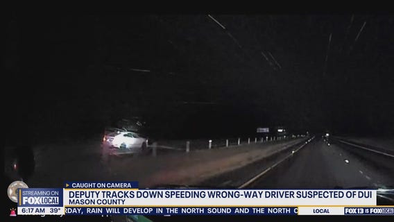 Deputy tracks down speeding wrong-way driver in Mason County, WA
