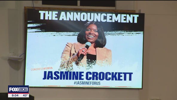 Texas Rep. Jasmine Crockett launches U.S. Senate campaign