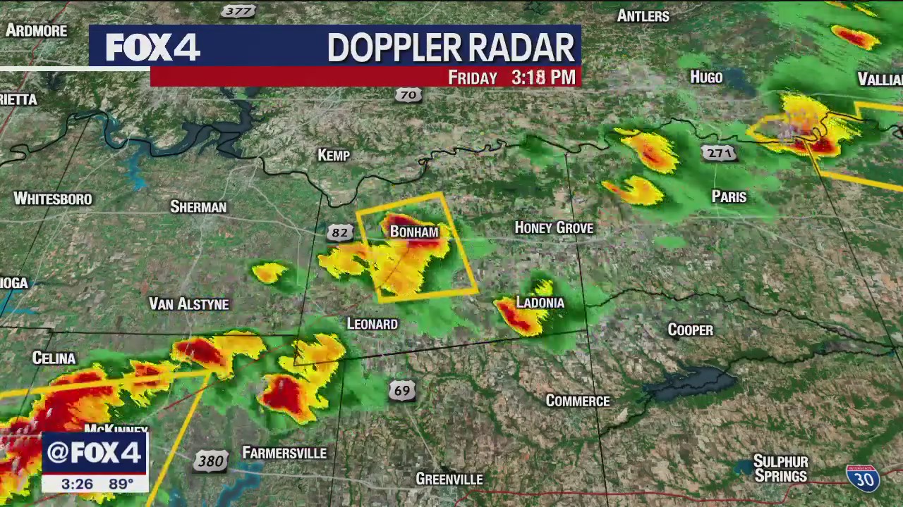 Dallas Weather: May 19 Late Afternoon Update