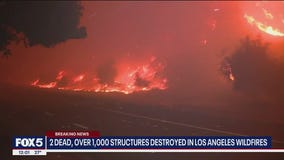 2 dead, over 1,000 structures destroyed in Pacific Palisades wildfire