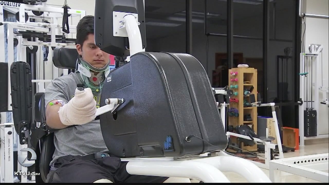 San Ramon Valley HS grad Jake Javier readjusting to life after diving accident