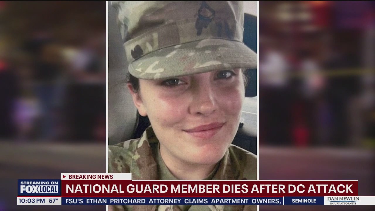 Army specialist dies after D.C. shooting; second service member critical