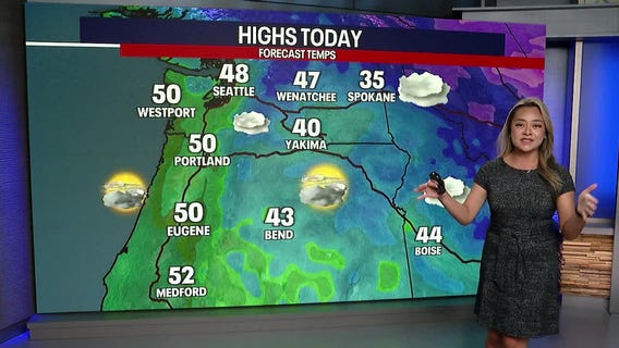 Seattle weather: cloudy skies with a chance for sunbreaks