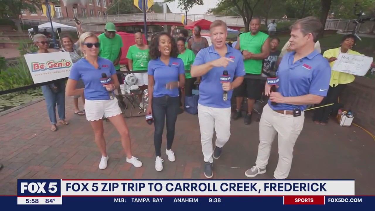 Zip Trip: Carroll Creek, Frederick